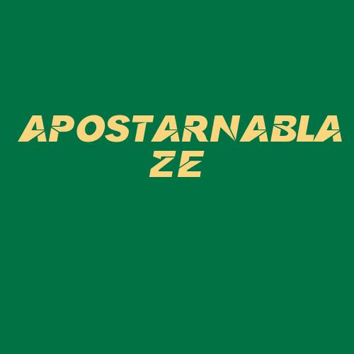 Logo da APOSTARNABLAZE