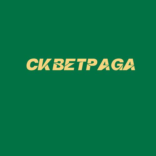 Logo da CKBETPAGA